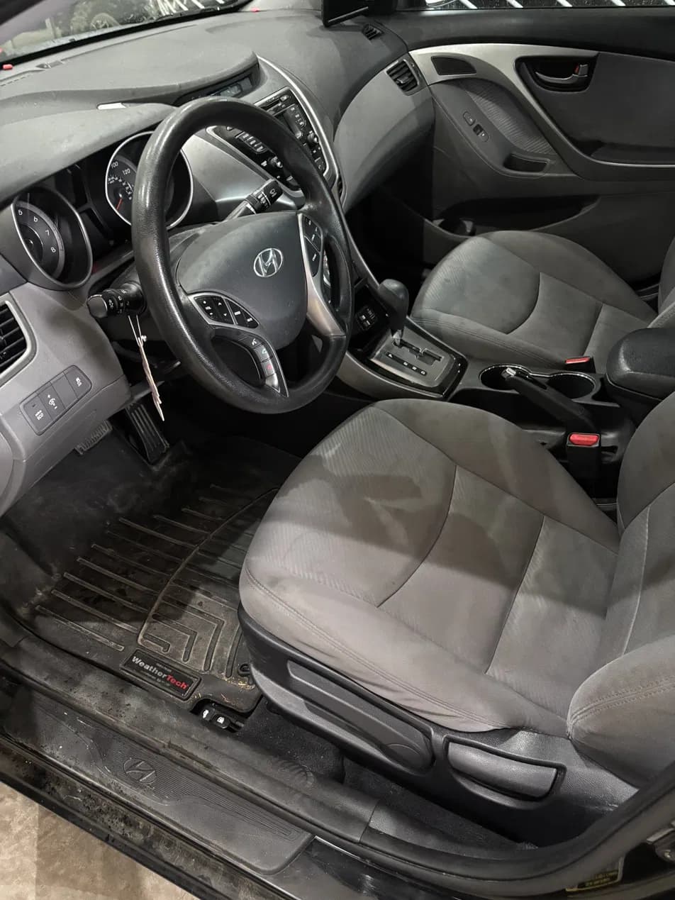 Sedan — before Interior Detail (Front Interior)